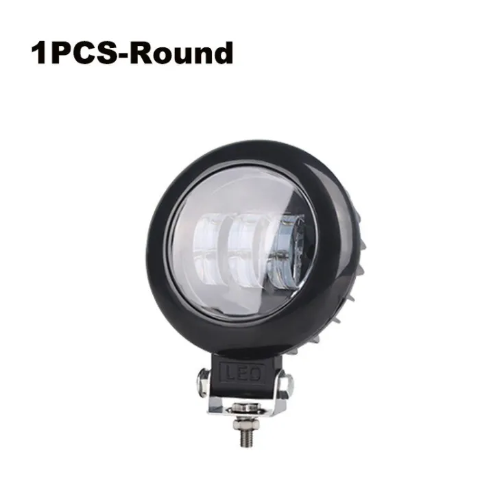 6D Linse - 5 Zoll - 30W 12V - LED-Lichtleiste - Reflektor für 4x4 ATV-SUV-Lkw - Spot / Nebellicht - Halo - Fahrleuchten