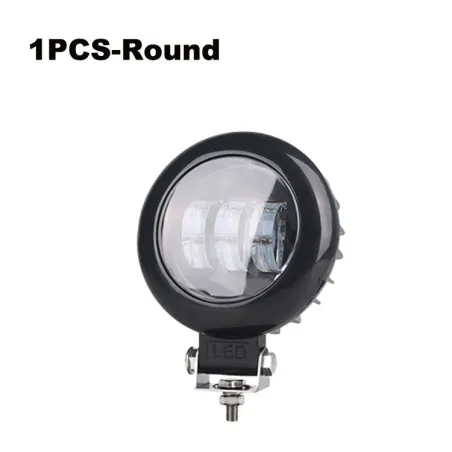 6D lens - 5 inch - 30W 12V - LED light bar - reflector for 4x4 ATV SUV trucks - spot / fog light - halo - driving lights