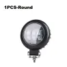 Barra de luces LEDLente 6D - 5 pulgadas - 30W 12V - barra de luz LED - reflector para 4x4 camiones ATV SUV - lugar / luz de n...