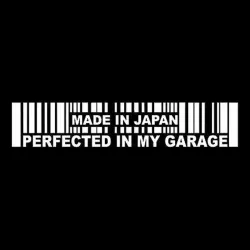 15.2 * 3cm - Tillverkad i Japan Perfekt i mitt garage - bilklistermärke