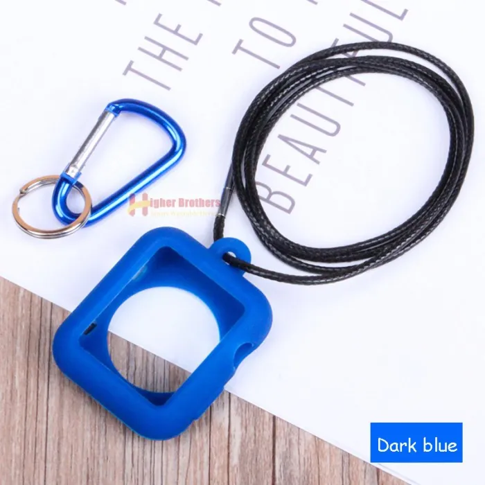 AccesoriosApple Watch 1/2/3/4 / 38mm / 44mm series - silicone frame cover with collar