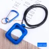 Apple Watch 1/2/3/4 / 38mm / série 44mm - capa de caixa de moldura de silicone com colar