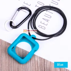 Apple Watch 1/2/3/4 / 38mm / série 44mm - capa de caixa de moldura de silicone com colar