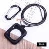 AccesoriosApple Watch 1/2/3/4 / 38mm / 44mm series - silicone frame cover with collar