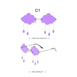 Gafas de solNubes & borlas - gafas de sol vintage / sin vapor - UV400