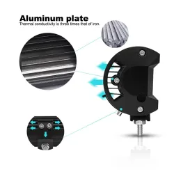 12V / 24V - 72W / 144W - Led Light-bar - valokeila kuorma-autoille / off-road veneet / autot / traktorit 4x4 SUV ATV