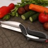 2 w 1 nóż i nożyczki - narzędzie kuchenne ze stali nierdzewnejNoże kuchenne