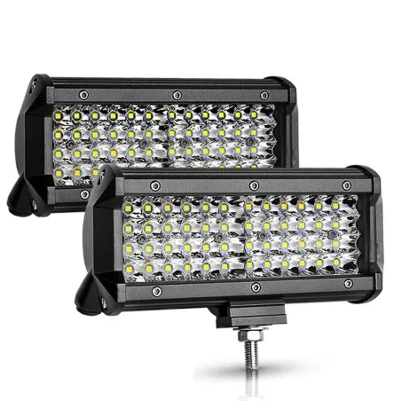 Barra de luces LED12V / 24V - 72W / 144W - Led light-bar - reflector para camiones / off-road barcos / coches / tractores 4x4...