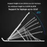 SoporteMacbook / soporte de aluminio portátil - ajustable & plegable
