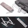 SoporteMacbook / soporte de aluminio portátil - ajustable & plegable