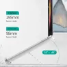 SoporteSoporte de plástico para PC portátil - con protección de gel de sílice - ajustable & plegable