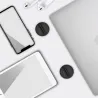 Macbook / laptop stand brackets - adjustable - black - universal cooling stand