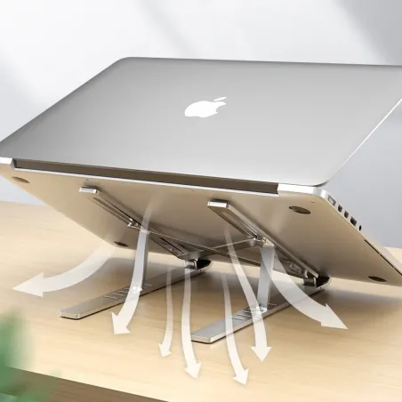 MacBook Justerbar Stand - Aluminiumlegering