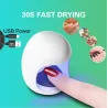 Taladros de uñas3W - secador de uñas USB mini