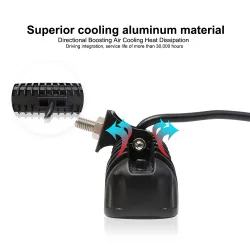 48W - auto Led sumuvalot - spot-beam baari 4x4 kuorma-autot - Jeep - ATV - SUV - DRL spotlight
