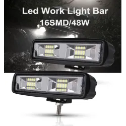 48W - auto Led sumuvalot - spot-beam baari 4x4 kuorma-autot - Jeep - ATV - SUV - DRL spotlight