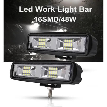 48W - auto Led sumuvalot - spot-beam baari 4x4 kuorma-autot - Jeep - ATV - SUV - DRL spotlight