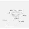 Modern floor drain - insect proof - anti-blocking - stainless steel filter