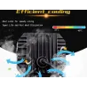 20W - 12V - 6000K - DRL - LED light bar con HELO - riflettore - per moto - SUV - camion - ATV - trattore