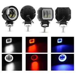 20W - 12V - 6000K - DRL - LED light bar with HELO - reflector - for motorcycle - SUV - truck - ATV - tractor