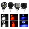 20W - 12V - 6000K - DRL - LED-Lichtleiste mit HELO - Reflektor - für Motorrad - SUV - LKW - ATV - Traktor