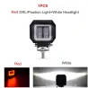 20W - 12V - 6000K - DRL - LED light bar con HELO - riflettore - per moto - SUV - camion - ATV - trattore
