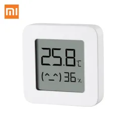 Xiaomi Mijia - Bluetooth - bezprzewodowy - elektroniczny miernik temperatury - wilgoci - inteligentny czujnik - termometrZegary