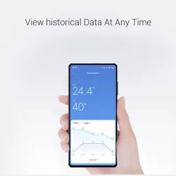 RelojesXiaomi Mijia - Bluetooth - inalámbrico - humedad electrónica digital - medidor de temperatura - sensor inteligente - t...