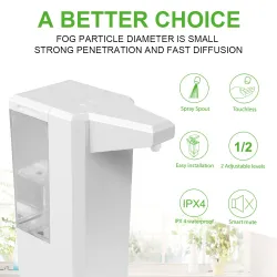 500 ml - automatisk - beröringsfri alkoholdispenser - hand sanitiser