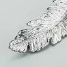 Pinzas de cabelloHoja vintage - oro & plata cabellera - clip de pelo