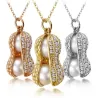 CollarManí de cristal con perlas - collar