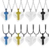 Ti amo - 2 pezzi cuore e collana chiave - 2 pezzi