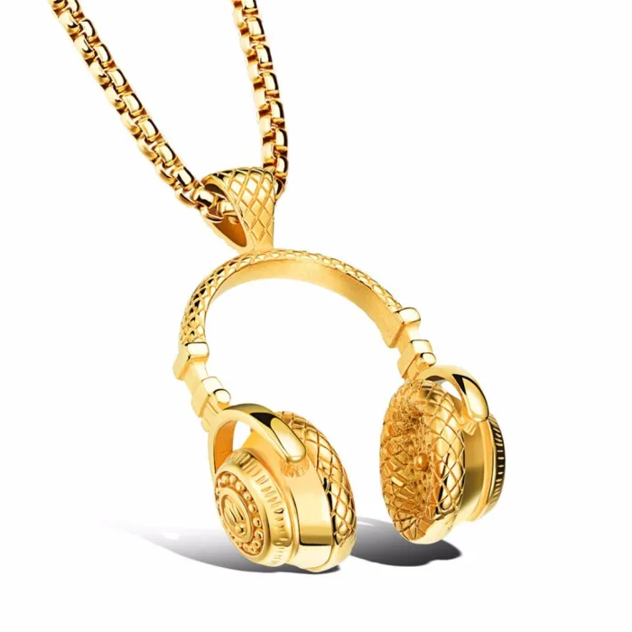 CollaresCollar con auriculares - negro - oro - plata