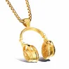 CollaresCollar con auriculares - negro - oro - plata