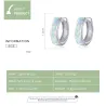 925 sterling silver earrings with opalEarrings