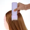 Empty bottle with brush for hair dye - container 120ml