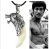 CollaresCabeza de lobo con diente - collar