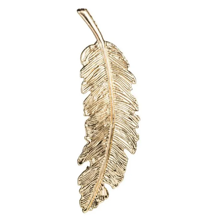 Foglia d'epoca - oro & silver hairpin - clip per capelli