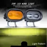 20W 6D 12V 6000K - lampe de travail pour moto - camions hors route - VTT - VUS - barre rétro LED - lampe
