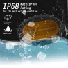 20W 6D 12V 6000K - reflektor roboczy do motocykla - samochody terenowe - ATV - SUV - retro listwa LED - lampaŚwiatła