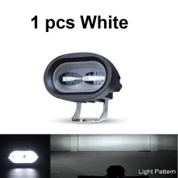 20W 6D 12V 6000K - luce di lavoro per moto - fuoristrada camion - ATV - SUV - retro LED bar - lampada