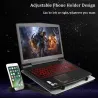 12-17 tums kylfläkt för MacBook & laptop - stand - justerbar innehavare