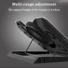 12-17 Zoll Kühlventilator für MacBook & Laptop - Stand - verstellbarer Halter