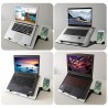 12-17 tums kylfläkt för MacBook & laptop - stand - justerbar innehavare