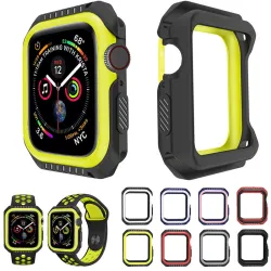 Silicone/Hard Armor Case - Apple WatchAccessoires