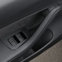 Styling partsElevador de ventana interruptor ABS frame - cover - sticker - Tesla model 3 2018-2019