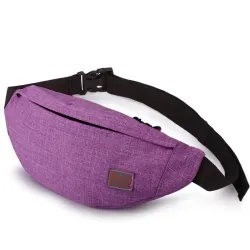 Waist & shoulder bag - sports bag - waterproof - nylon - with zippersBags
