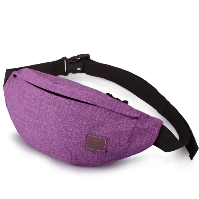 Waist & shoulder bag - sports bag - waterproof - nylon - with zippersBags