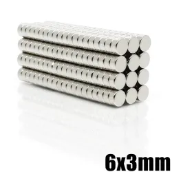 N35 Neodymmagnet - starke Scheibe - 6 mm * 3 mm