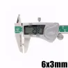 N35 Neodymmagnet - starke Scheibe - 6 mm * 3 mm